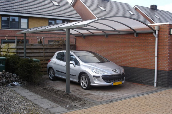 carport autoskule 7016 muuraanbouw pext